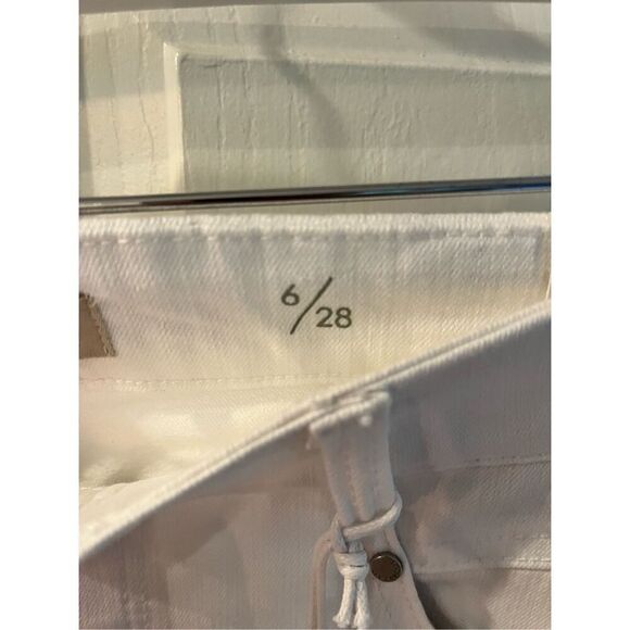 Liverpool The Glider The Ankle Skinny Jeans in Bright White Sz 6/28 NWT - Picture 6 of 9